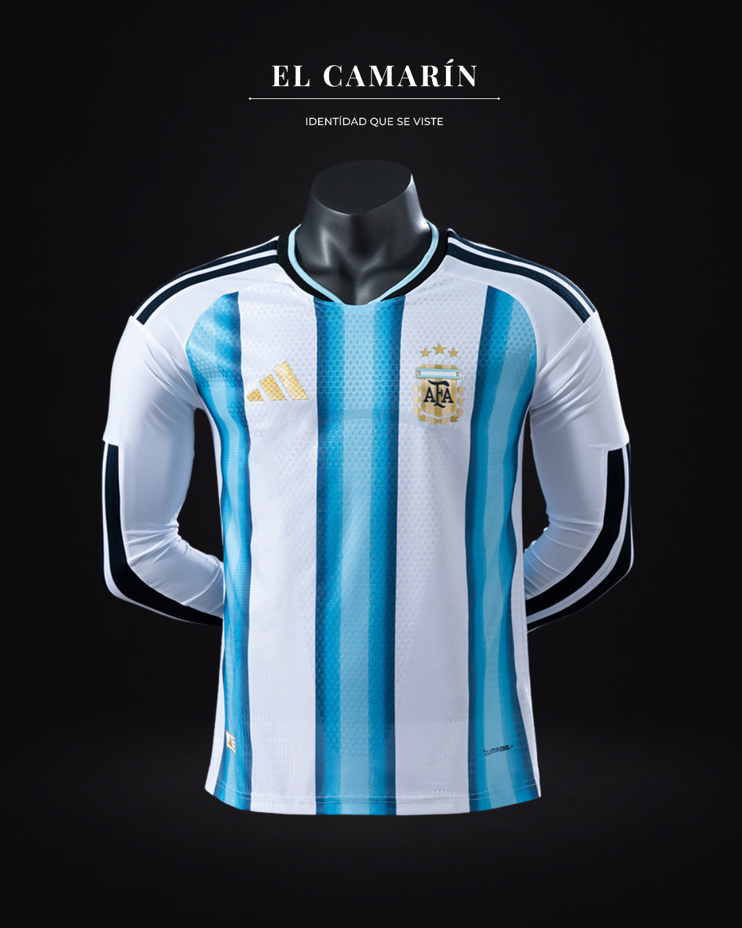 CAMISETA ARGENTINA 2026 LOCAL M.LARGA