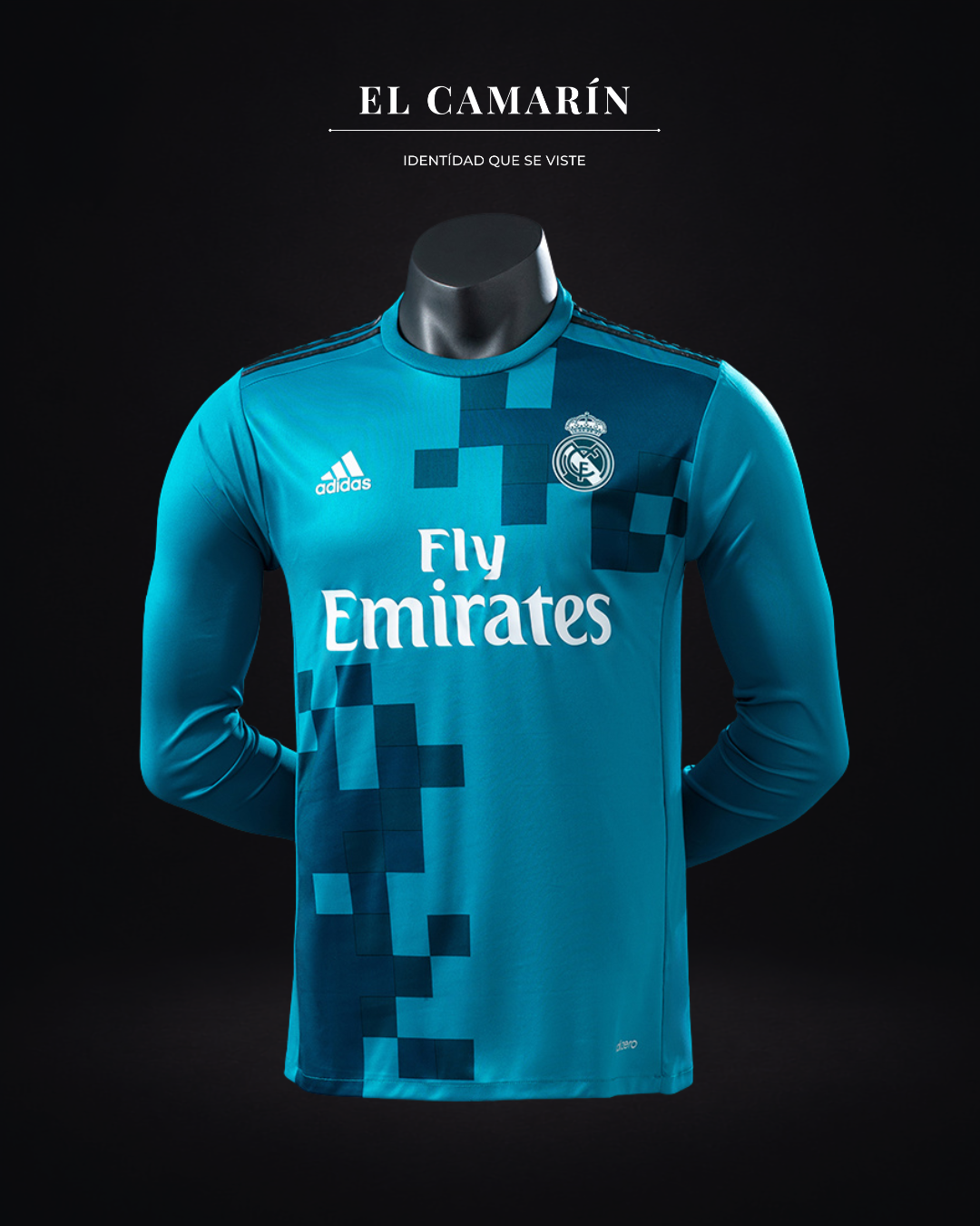 CAMISETA REAL MADRID 2017-18 VISITA - M.LARGA player