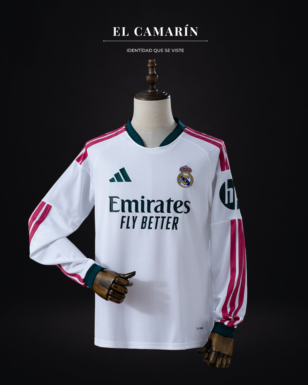 CAMISETA REAL MADRID 2026 LOCAL - M.LARGA