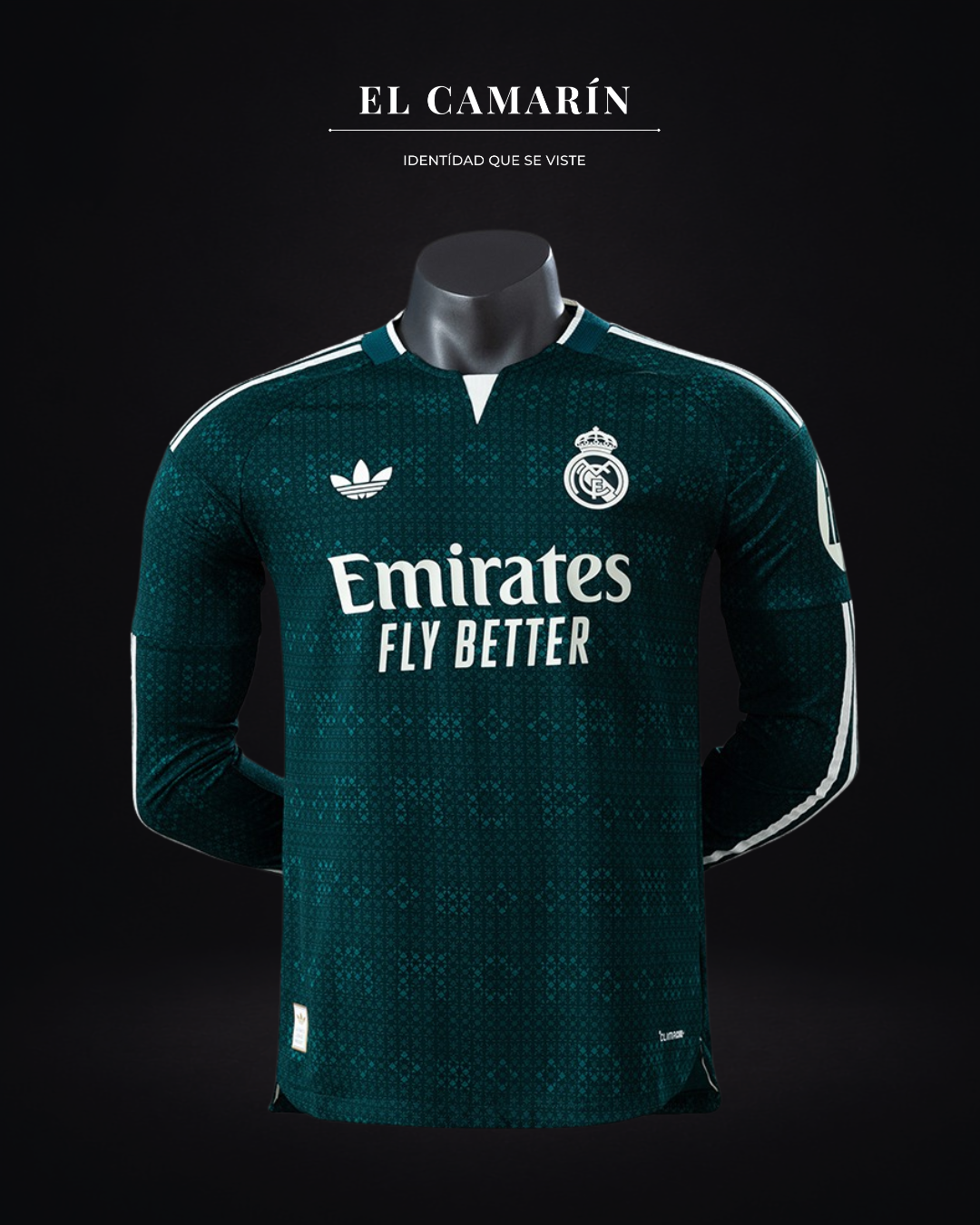 CAMISETA REAL MADRID 2026 VISITA - M.LARGA