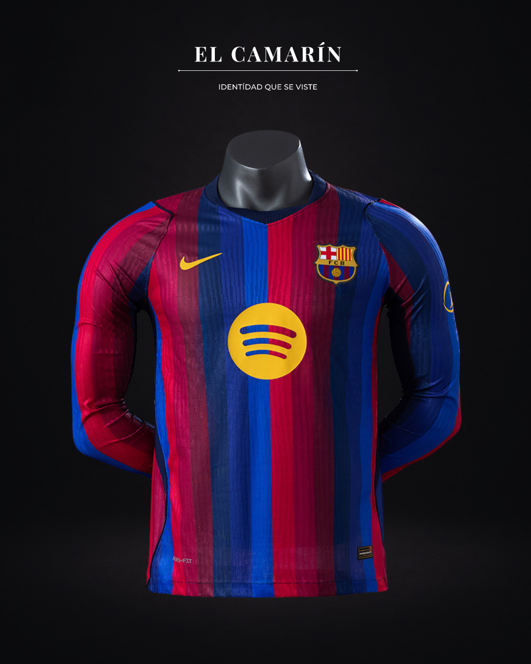 CAMISETA BARCELONA 2026 LOCAL - M.LARGA