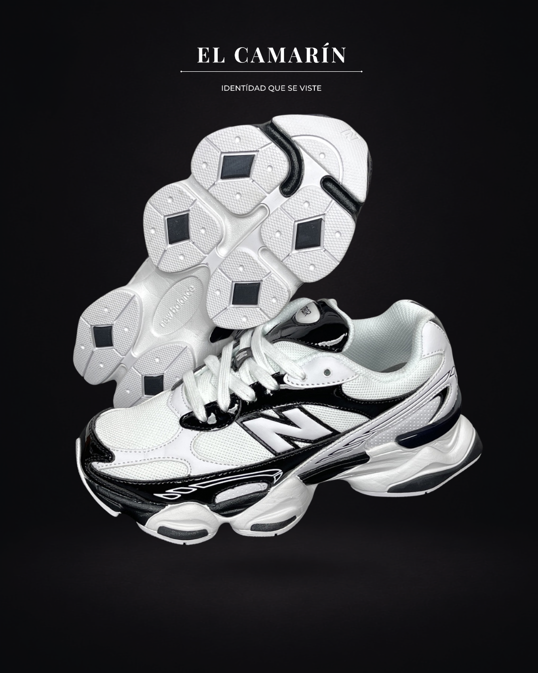 New Balance 9060R Black White
