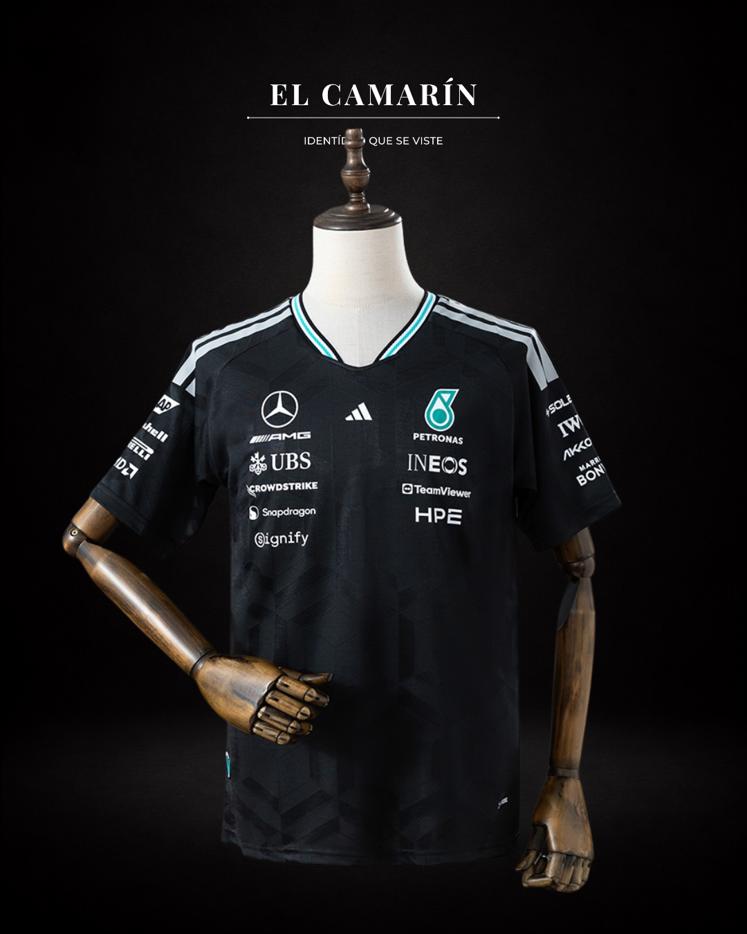 Mercedes-AMG PETRONAS F1 2026 Black T-shirt