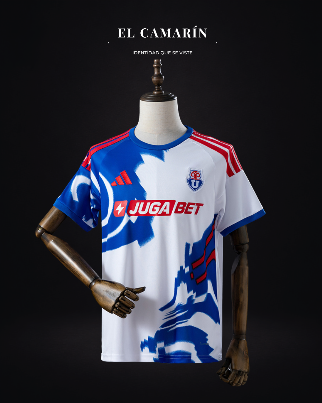 CAMISETA U. DE CHILE 2026 VISITA
