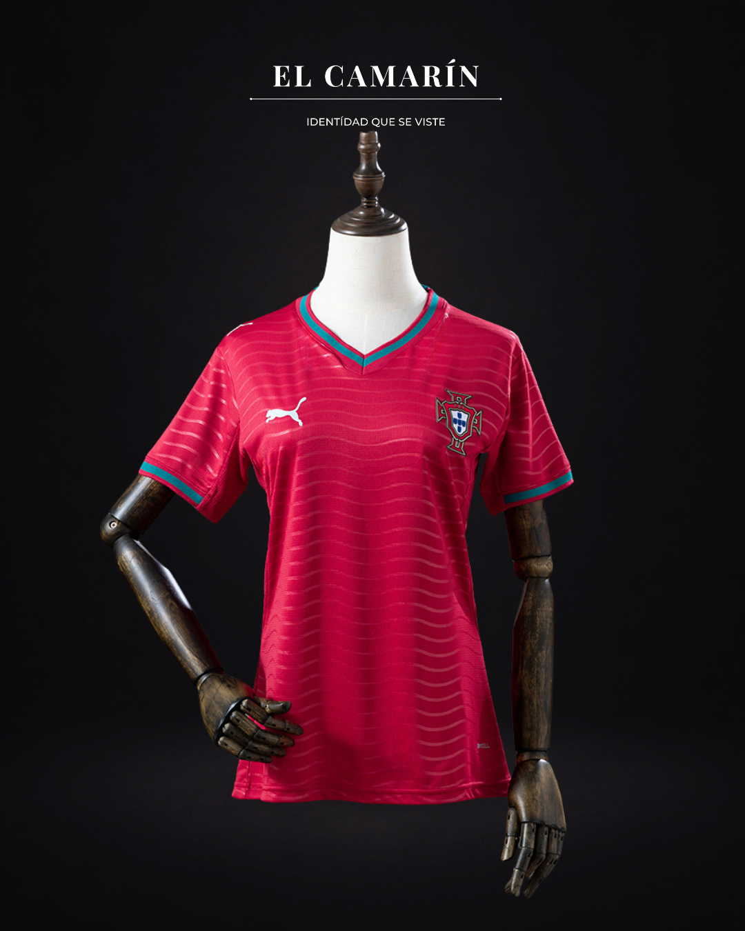 CAMISETA PORTUGAL 2026 LOCAL - MUJER