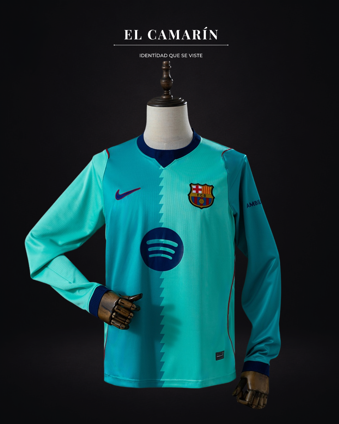 CAMISETA BARCELONA 2026 3RA - M.LARGA