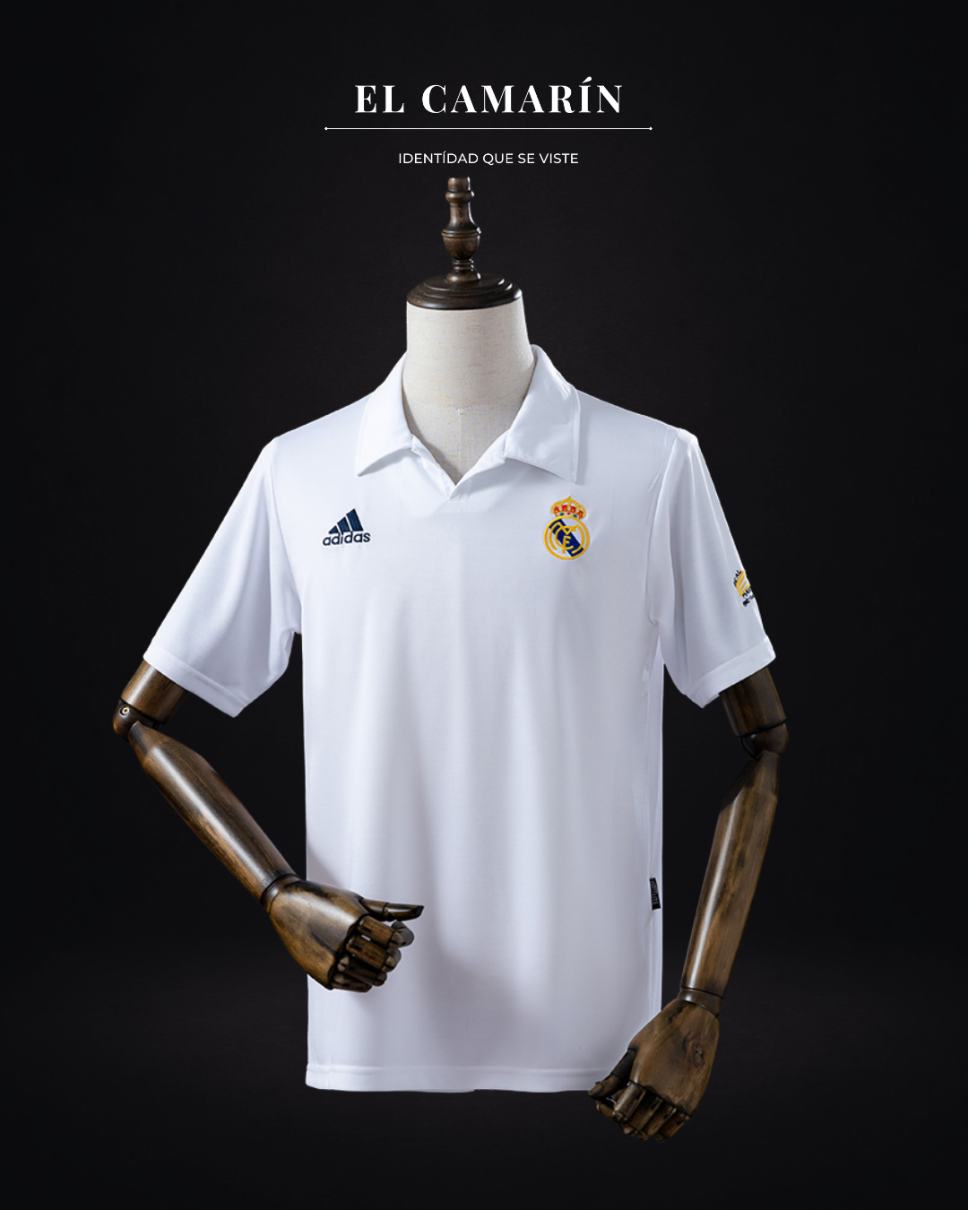 CAMISETA REAL MADRID 2001-02 LOCAL