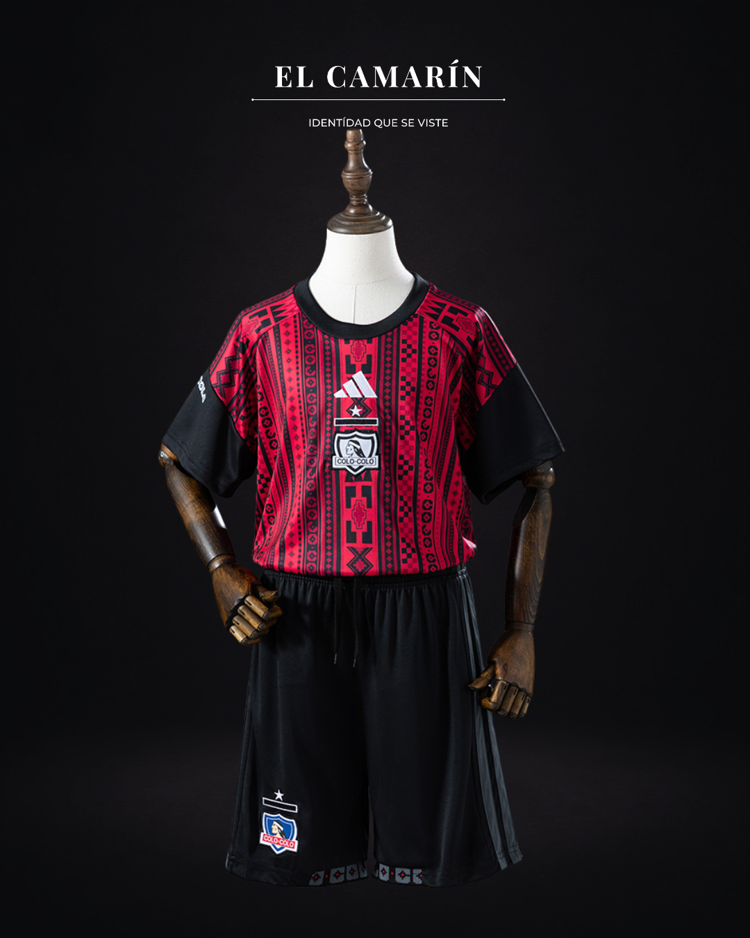CONJUNTO NIÑOS COLO-COLO 2026 PRE-MATCH