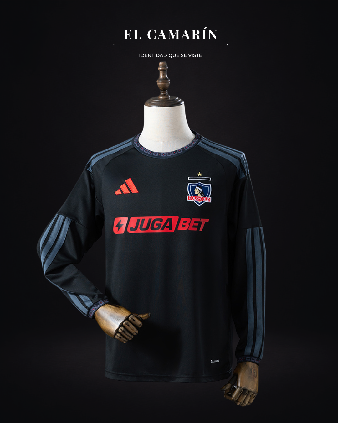 CAMISETA COLO-COLO 2026 VISITA - M.LARGA