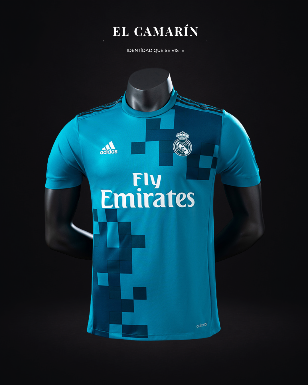 CAMISETA REAL MADRID 2017-18 VISITA player