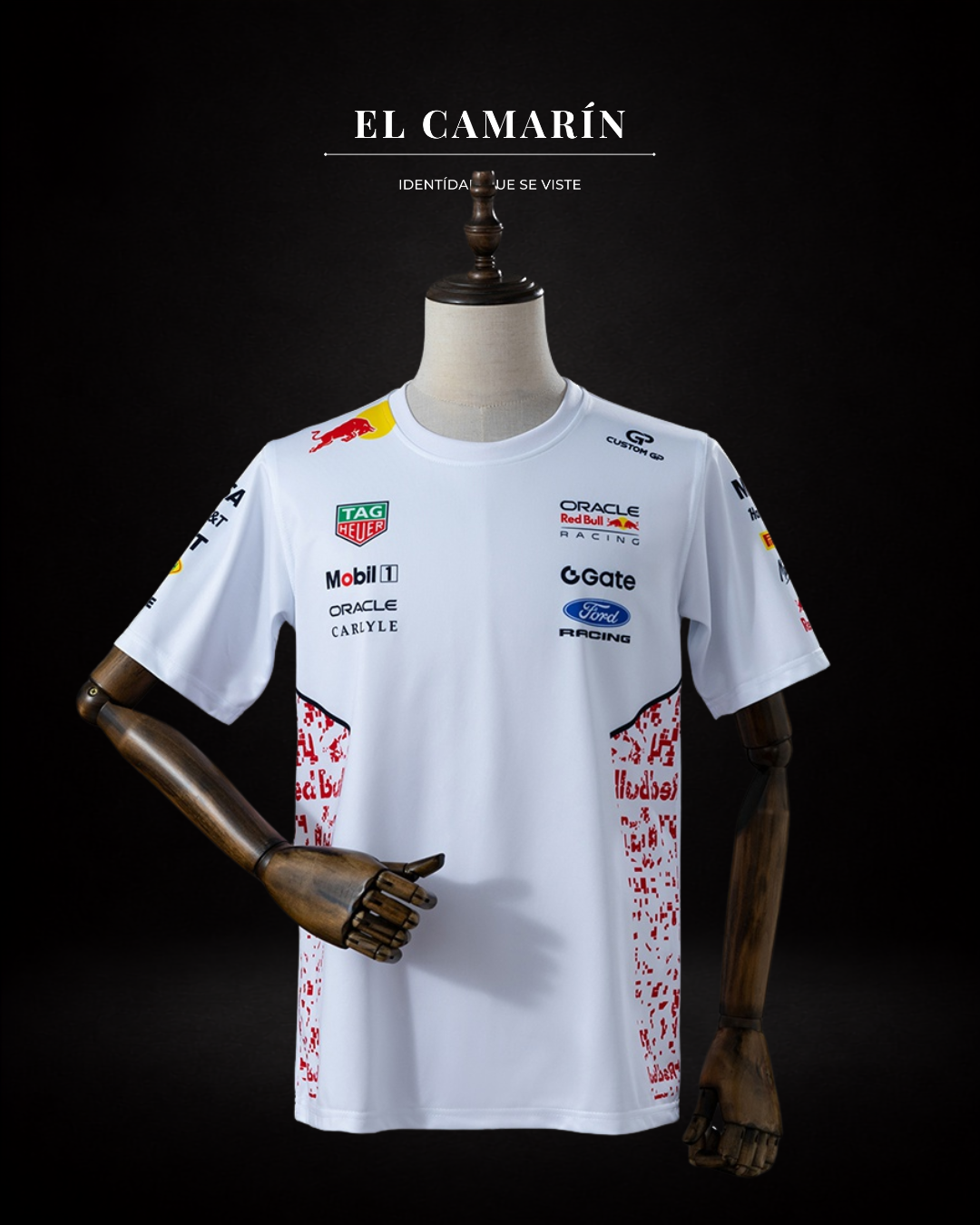 Oracle Red Bull Racing 2026 White T-shirt