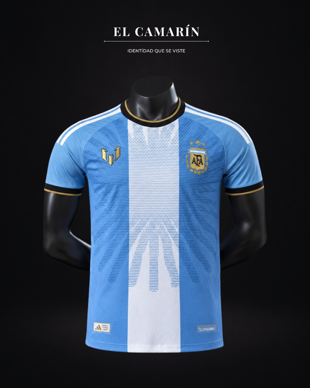 CAMISETA ARGENTINA DESPEDIDA MESSI - SIN DORSAL PLAYER