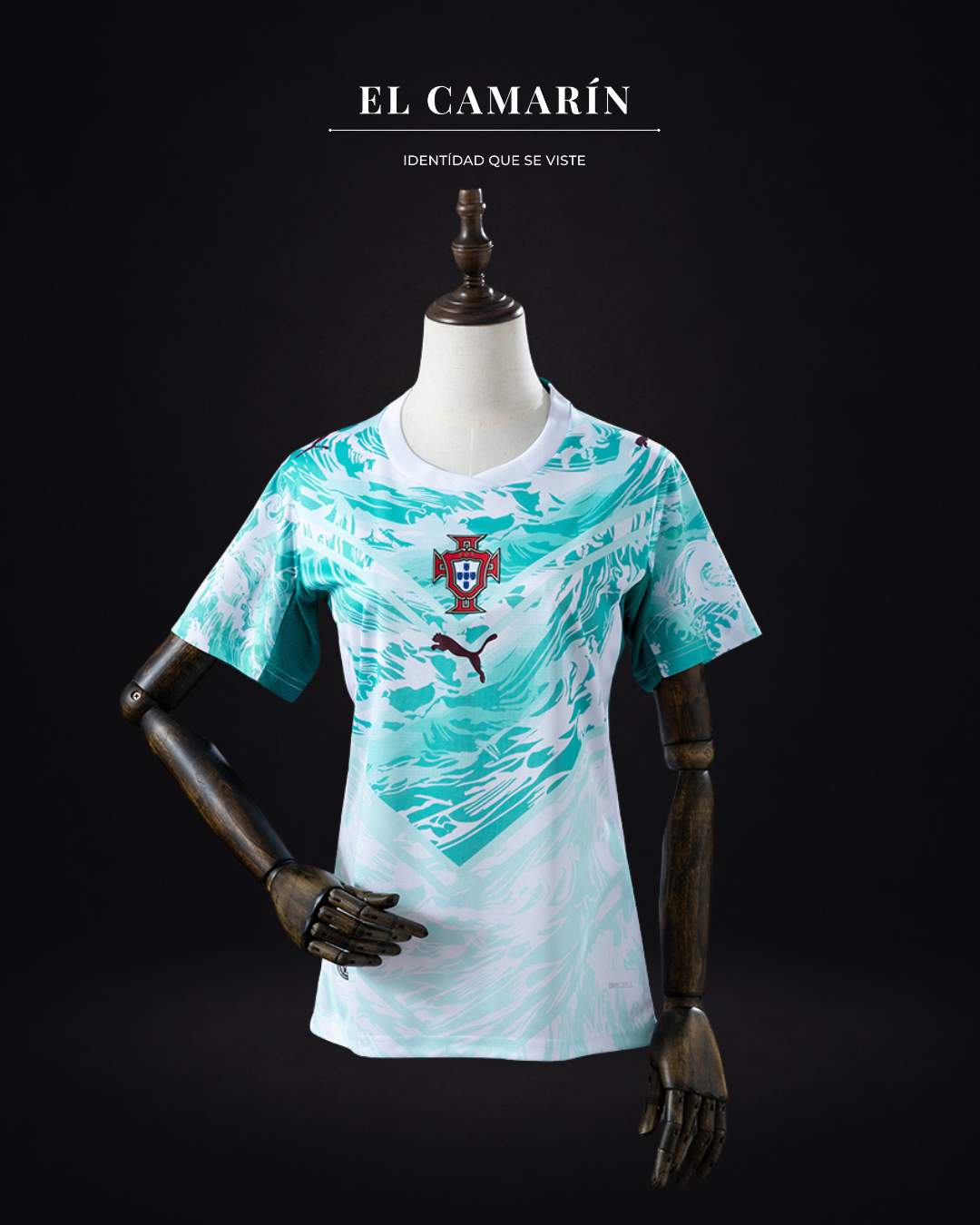 CAMISETA PORTUGAL 2026 VISITA - MUJER