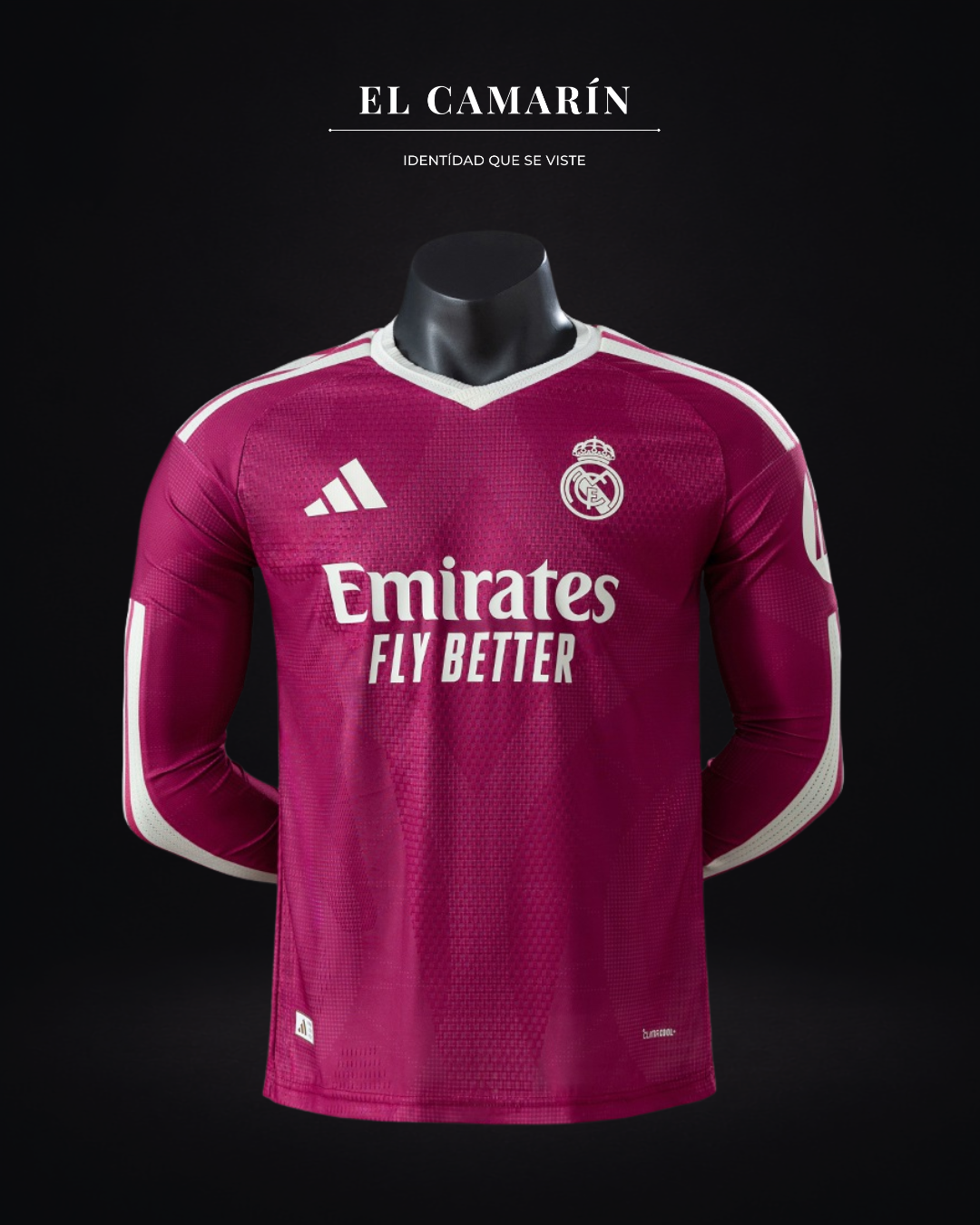 CAMISETA REAL MADRID 2026 3RA - M.LARGA
