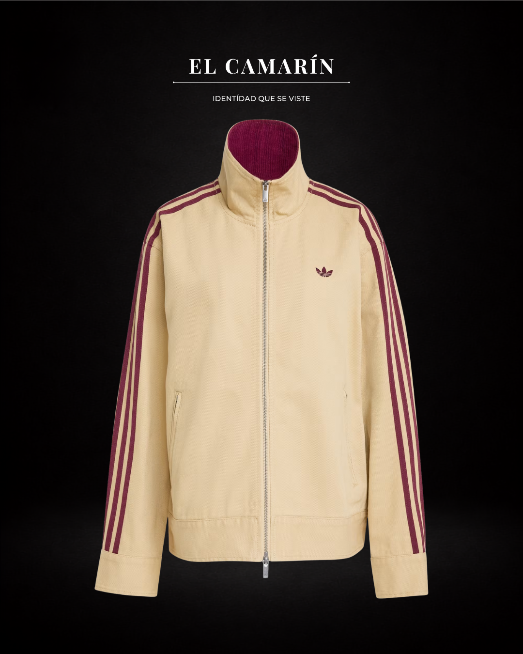 CHAQUETA ADIDAS ORIGINALS ATHL DEPT TWILL FIREBIRD CAFE