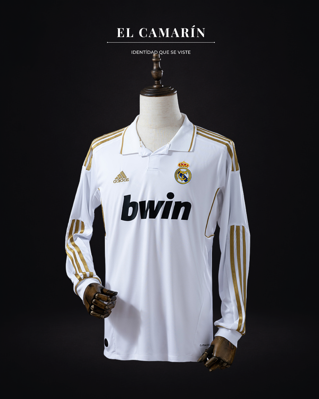 CAMISETA REAL MADRID 2011-12 LOCAL - M.LARGA