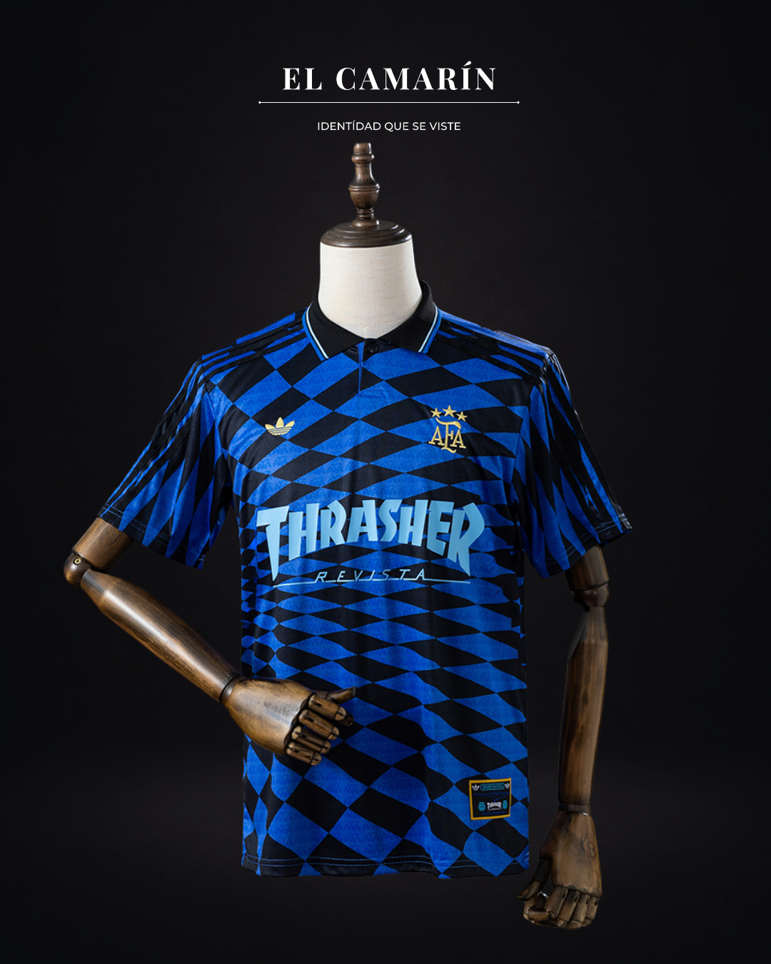 CAMISETA ARGENTINA x TRASHER