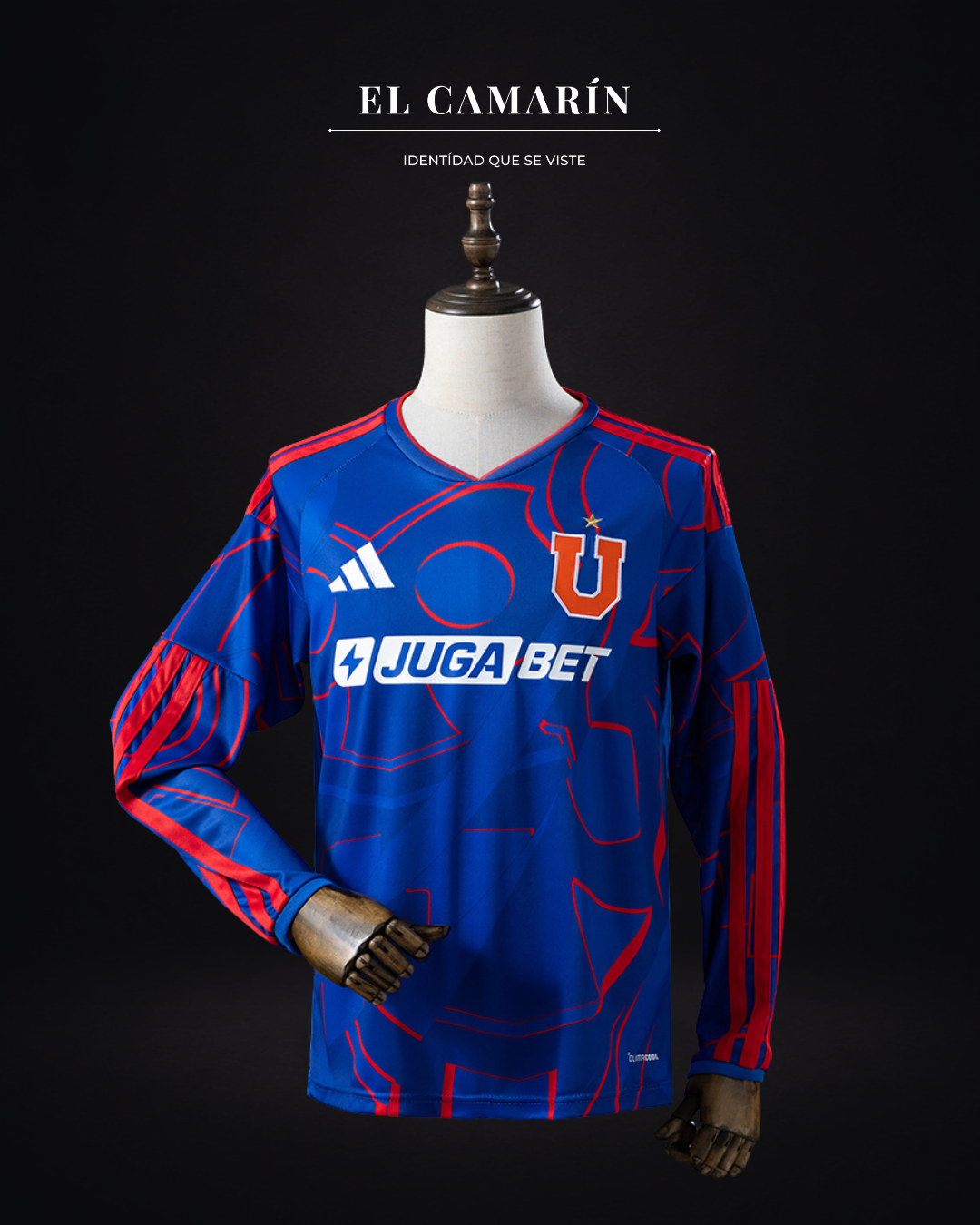 CAMISETA U. DE CHILE 2026 LOCAL - M.LARGA