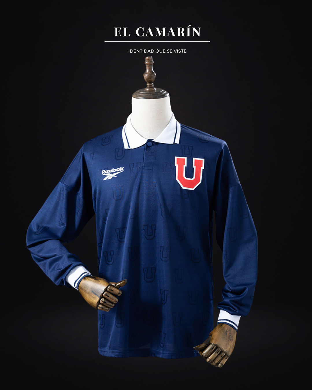 CAMISETA U. DE CHILE 1998 LOCAL - M.LARGA
