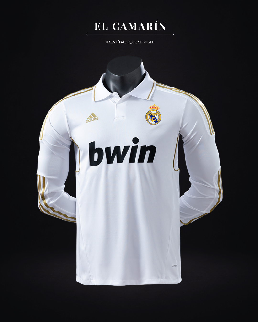CAMISETA REAL MADRID 2011-12 LOCAL - M.LARGA
