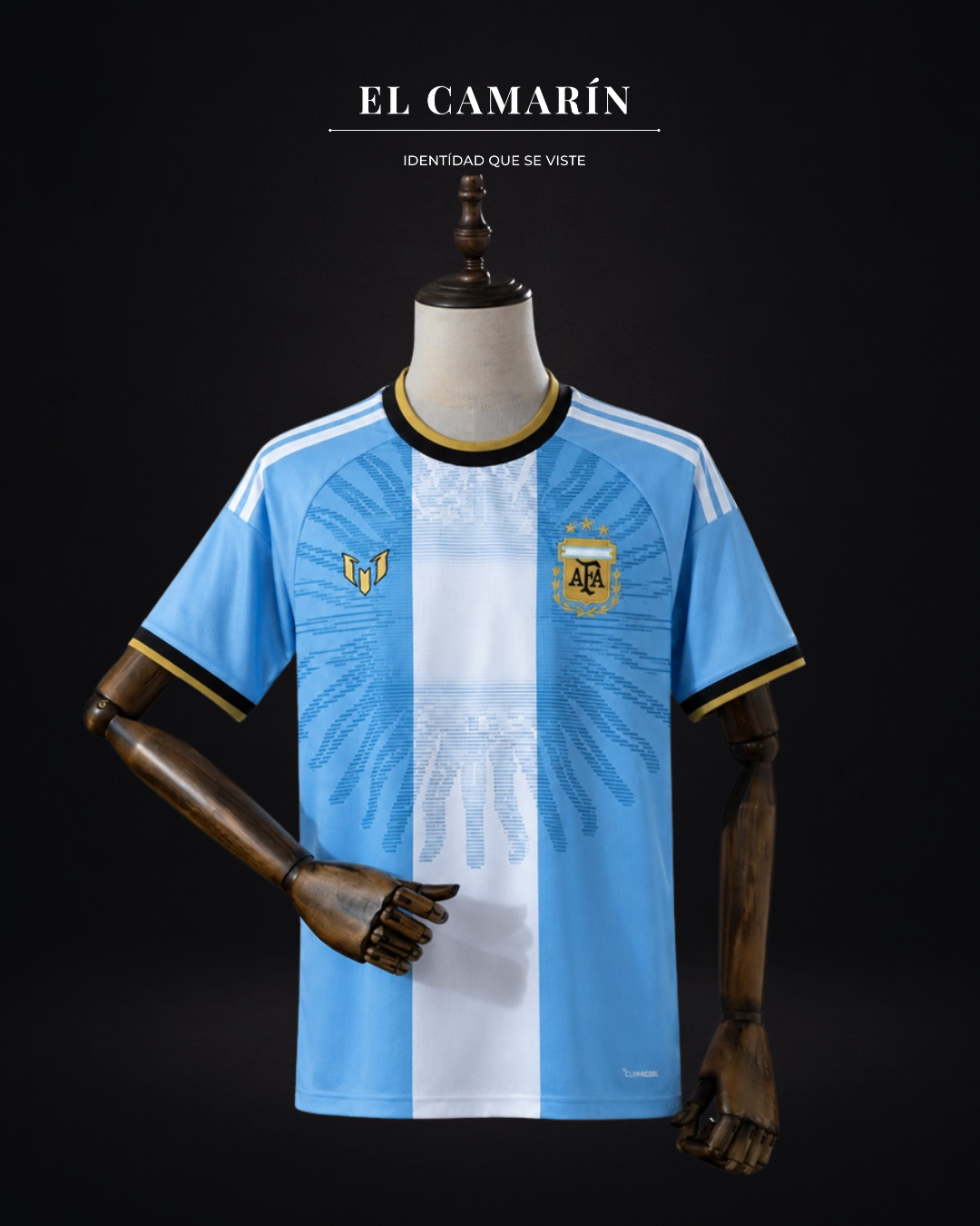 CAMISETA ARGENTINA DESPEDIDA MESSI - S/DORSAL