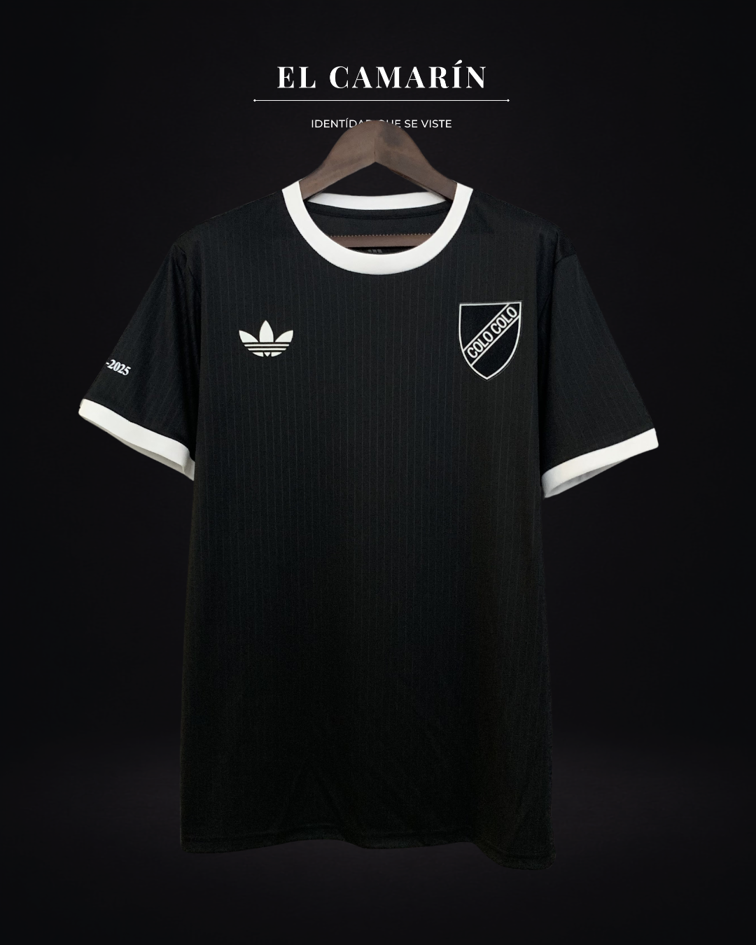 CAMISETA COLO-COLO 100AÑOS - NEGRA ADIDAS ORIGINALS