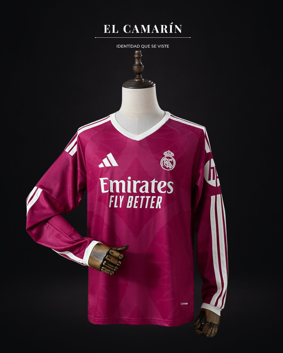 CAMISETA REAL MADRID 2026 3RA - M.LARGA