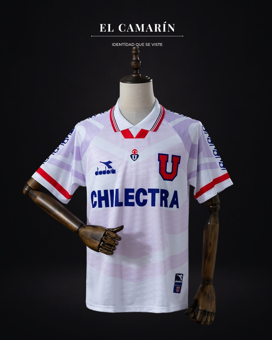 CAMISETA U. DE CHILE 1996 VISITA
