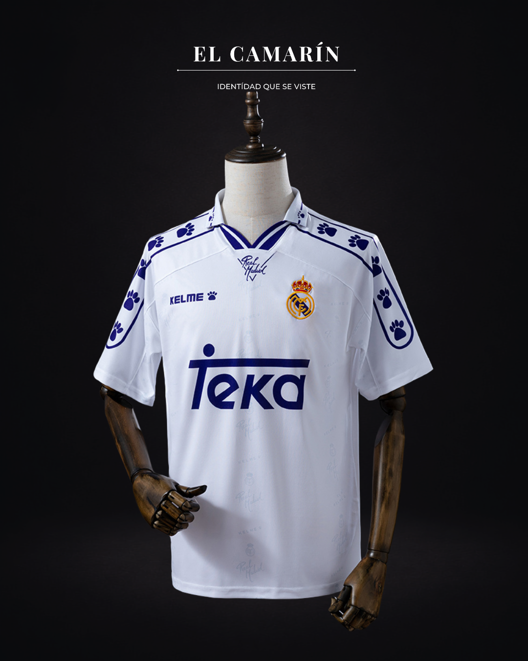 CAMISETA REAL MADRID 1994-5 LOCAL