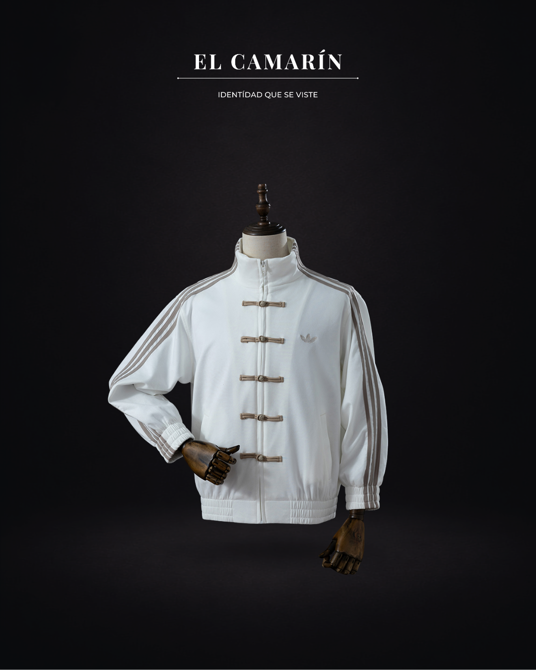 CHAQUETA CNY BLANCA
