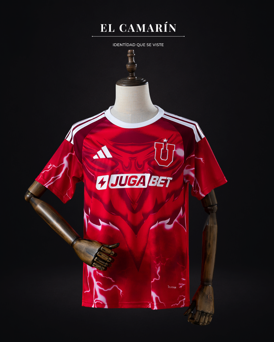 CAMISETA U. DE CHILE 2026 TERCERA ROJA
