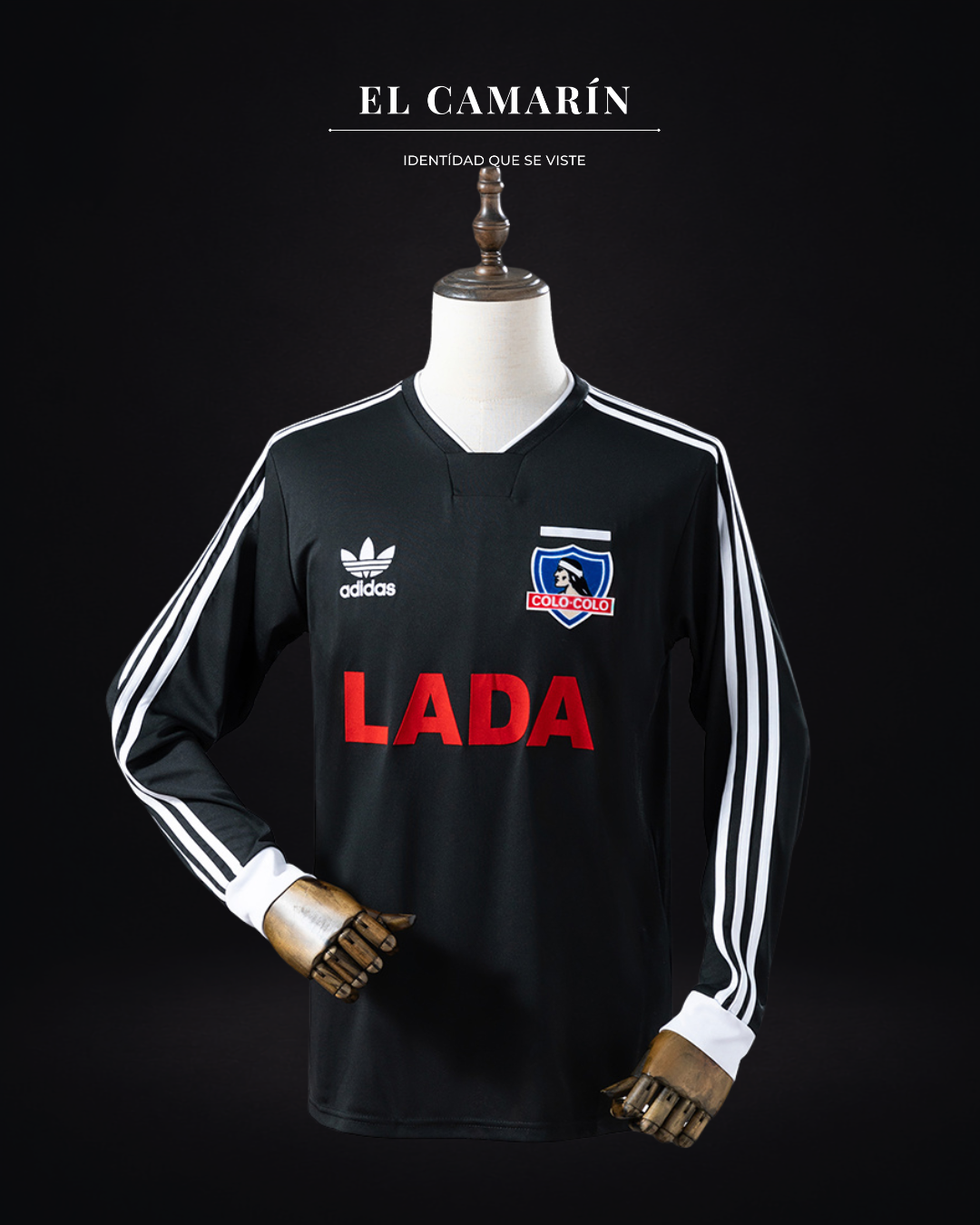 CAMISETA COLO-COLO 1991 VISITA - M.LARGA