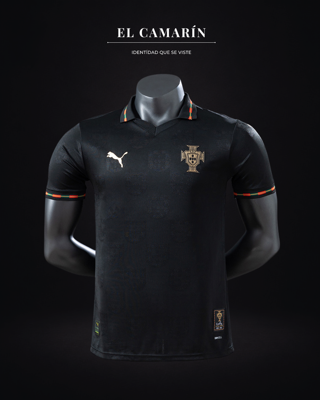 CAMISETA PORTUGAL 2026 PANTERA NEGRA