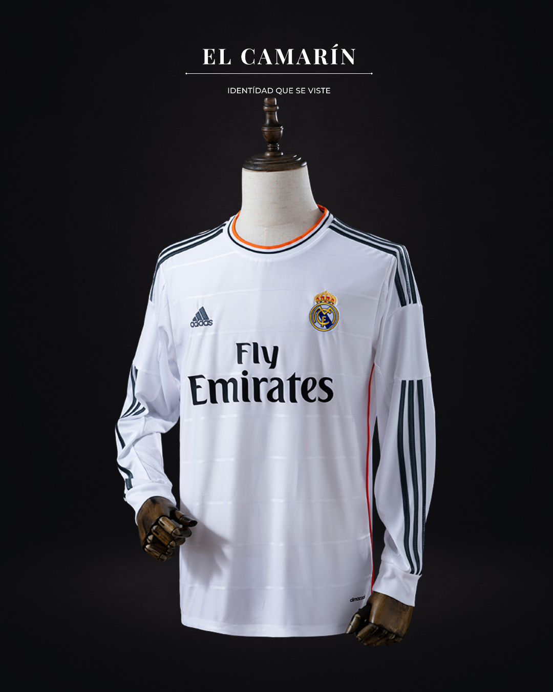 CAMISETA REAL MADRID 2013-14 LOCAL - M-LARGA