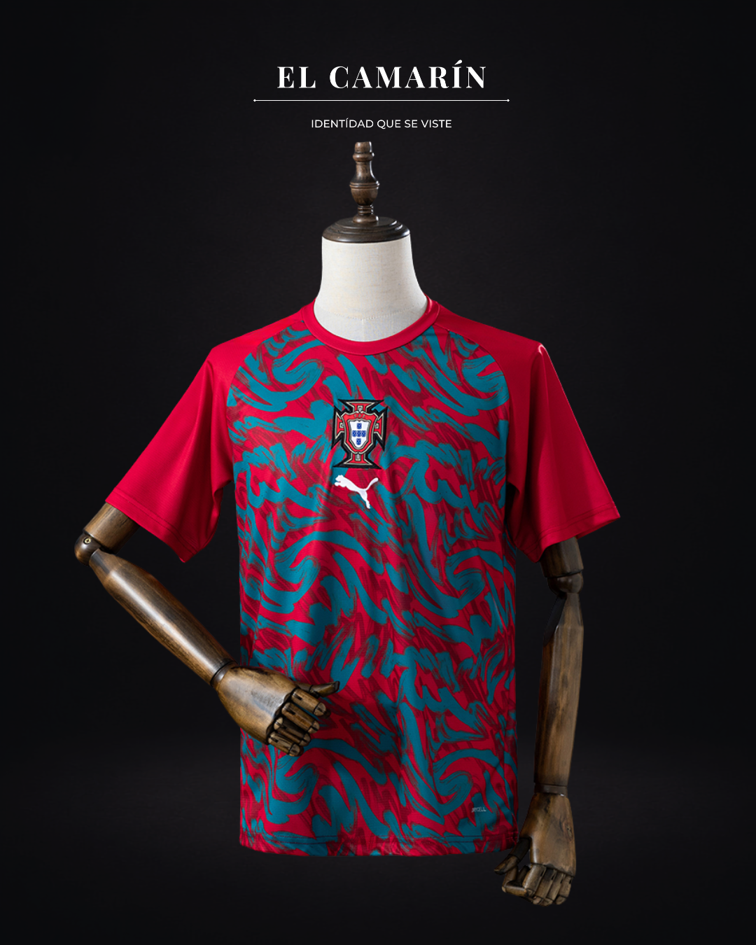 CAMISETA PORTUGAL 2026 ENTRENAMIENTO ROJA
