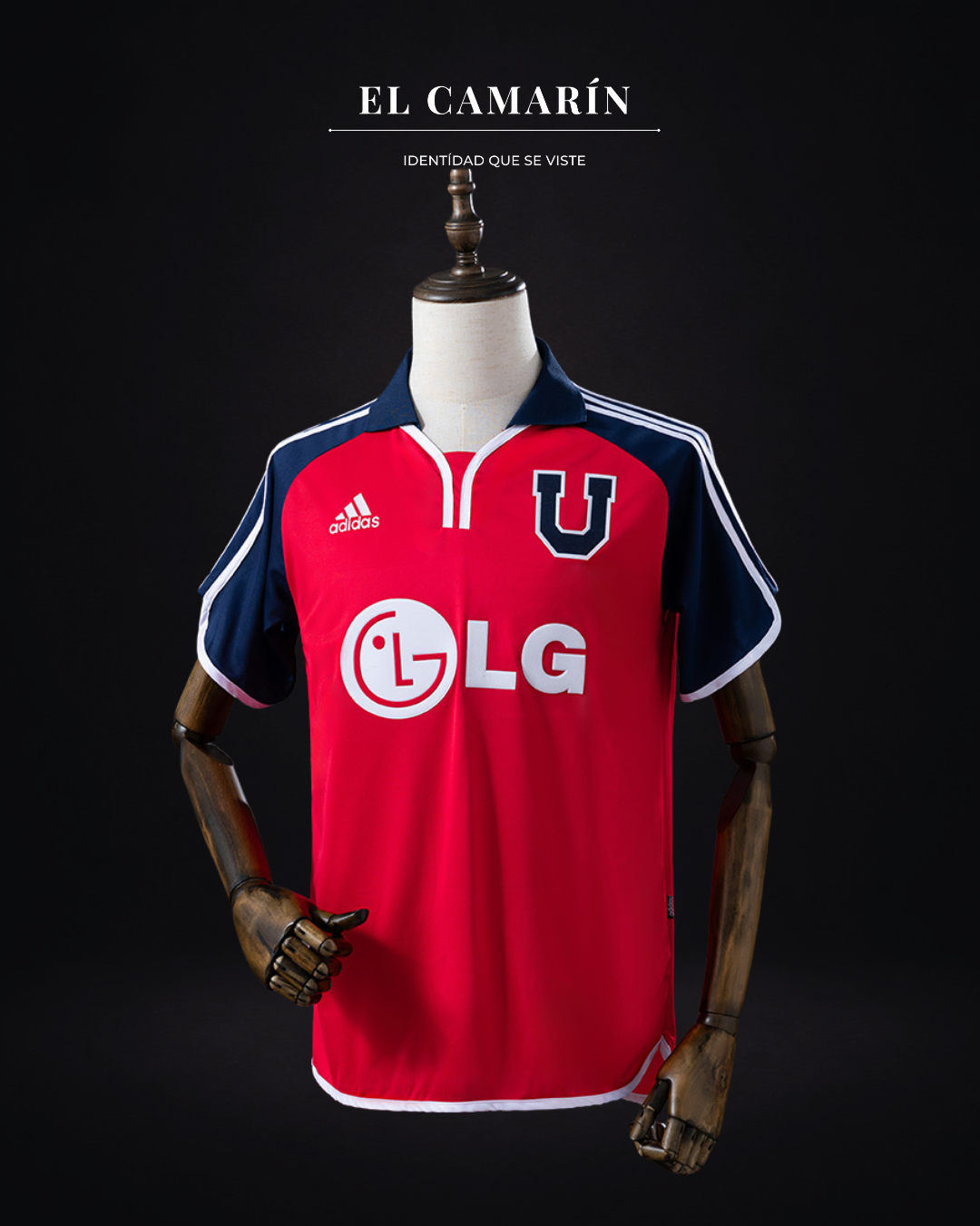 CAMISETA U. DE CHILE 2001/2 VISITA