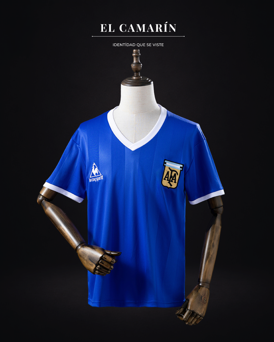 CAMISETA ARGENTINA 1986 VISITA