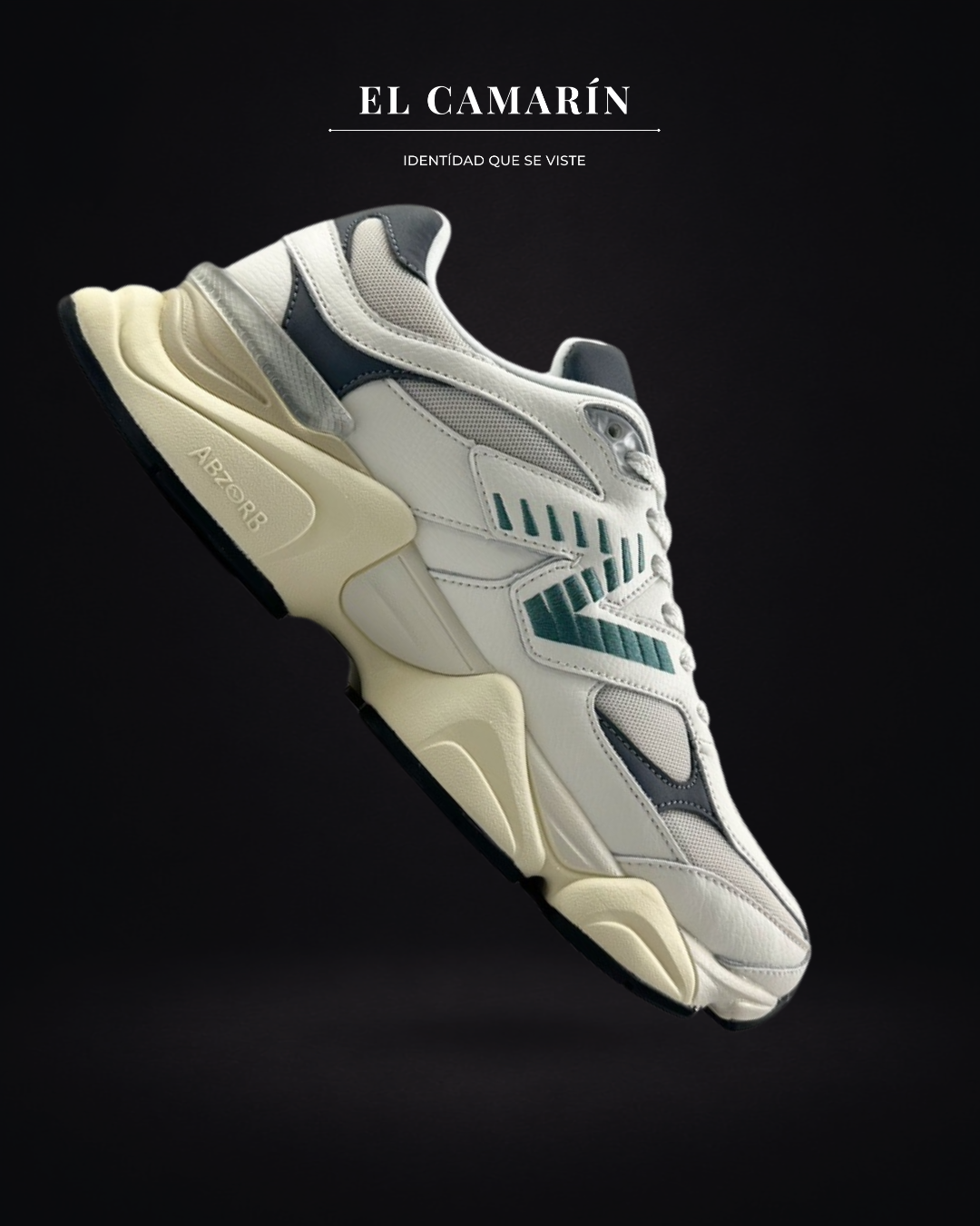 New Balance 9060 Sear Salt Artic Grey