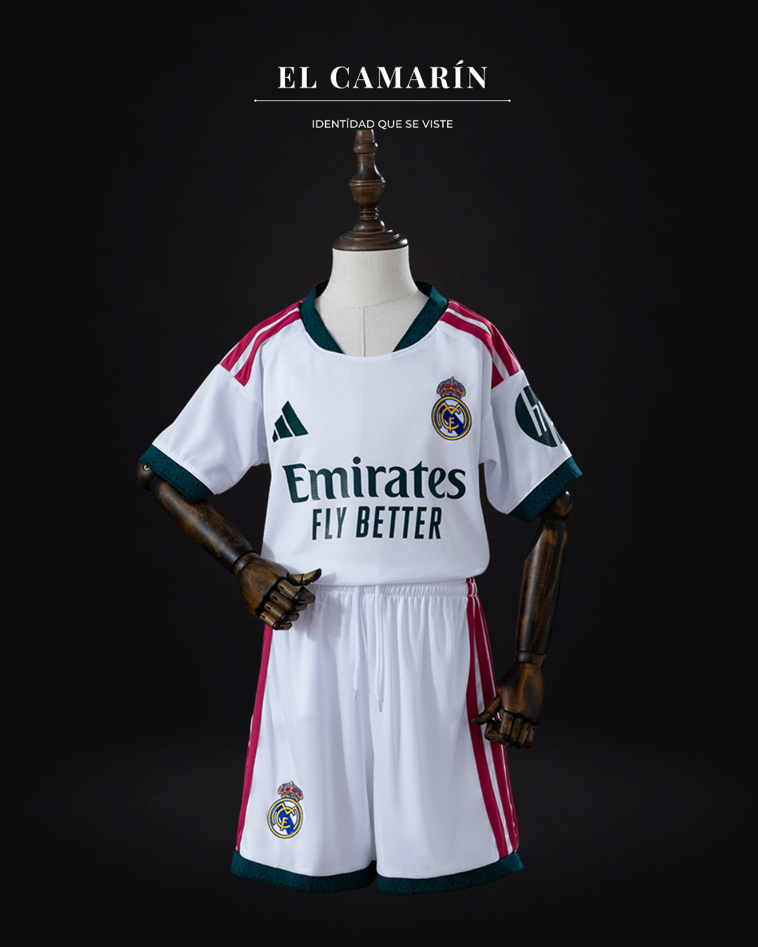 CONJUNTO NIÑOS REAL MADRID 2026 LOCAL
