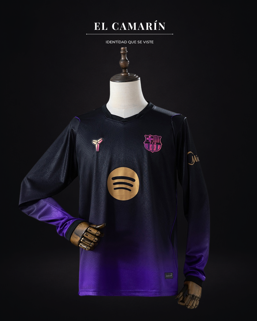 CAMISETA BARCELONA 2026 VISITA - M.LARGA