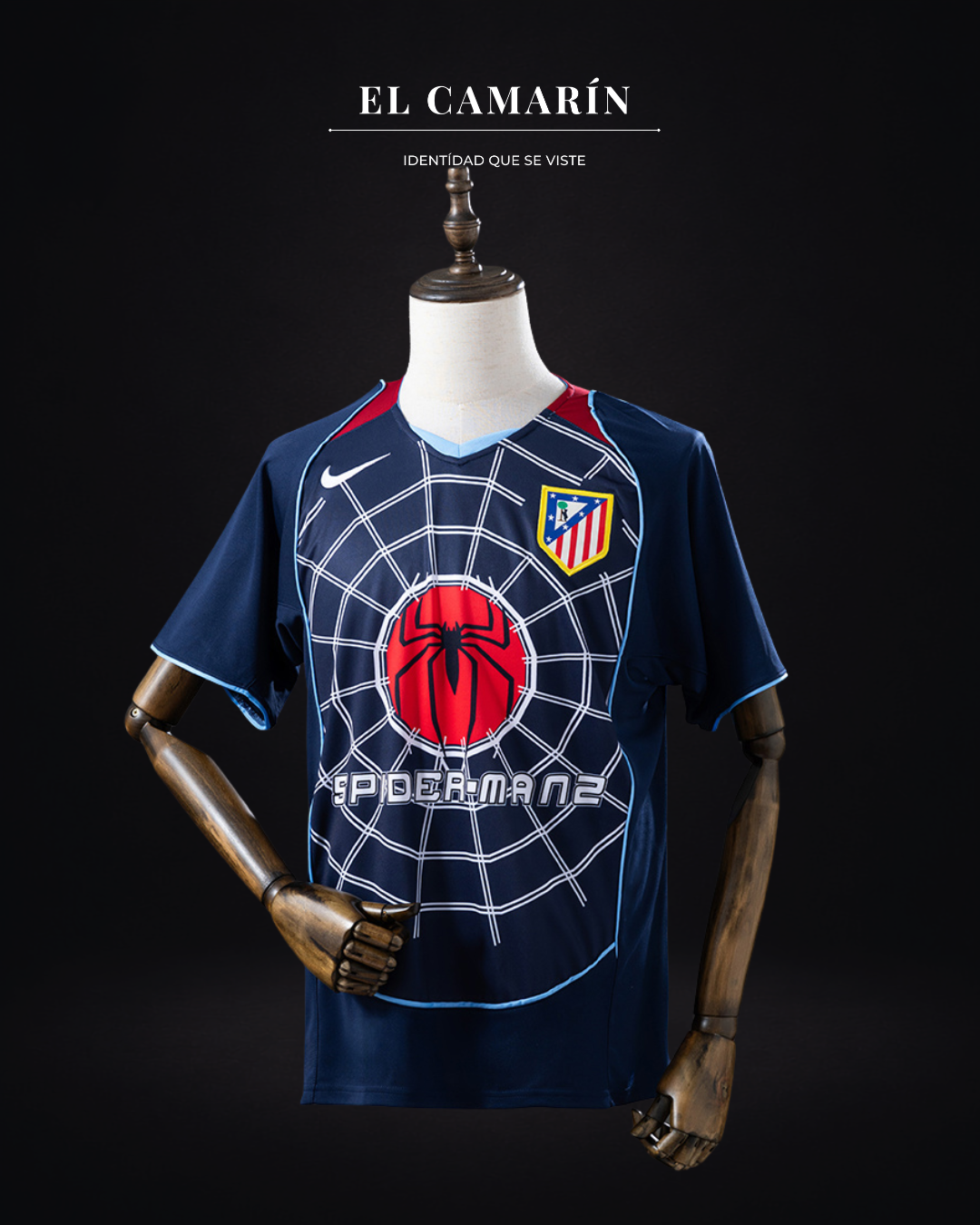 CAMISETA ATLETICO MADRID 2004-5 VISITA