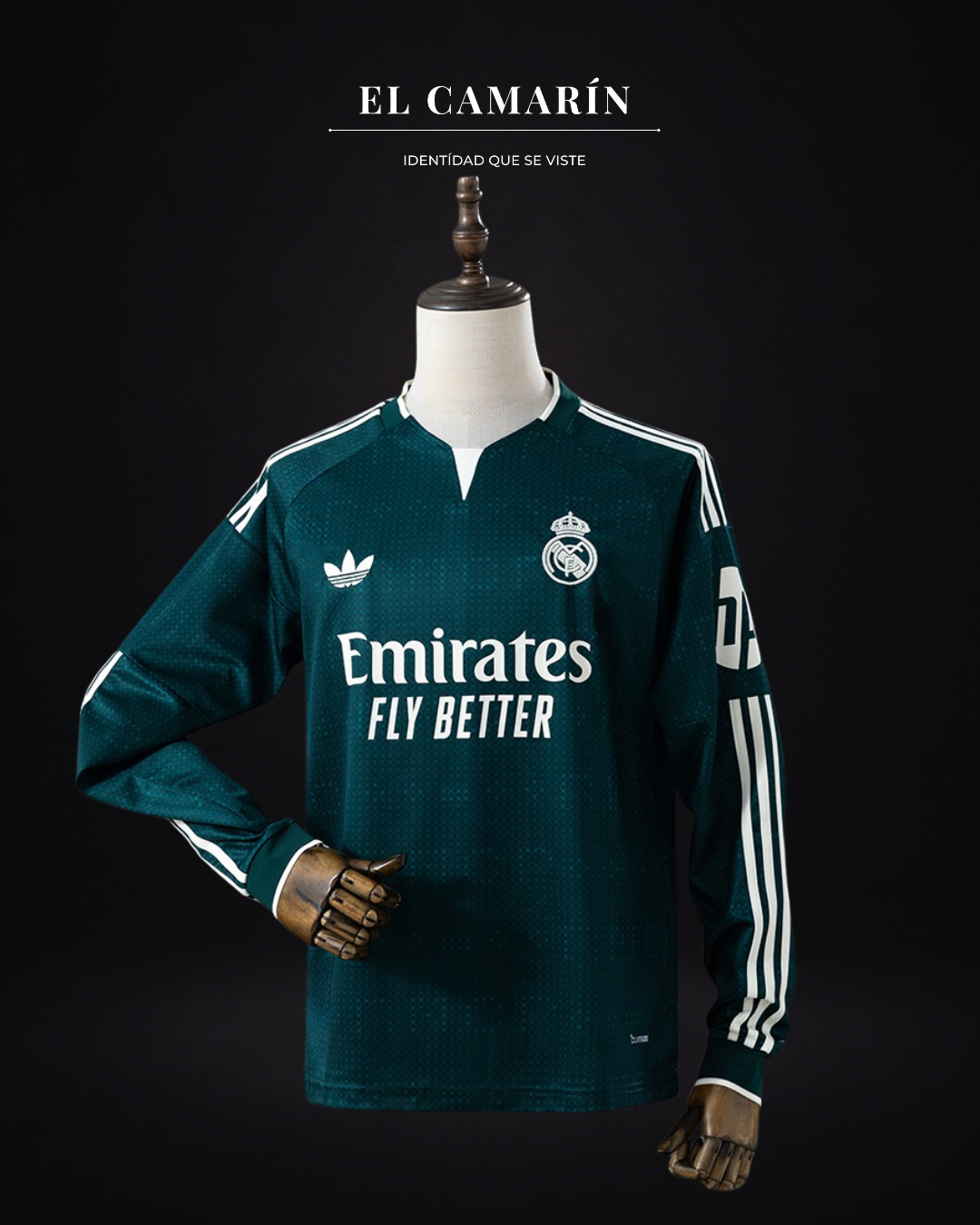 CAMISETA REAL MADRID 2026 VISITA - M.LARGA