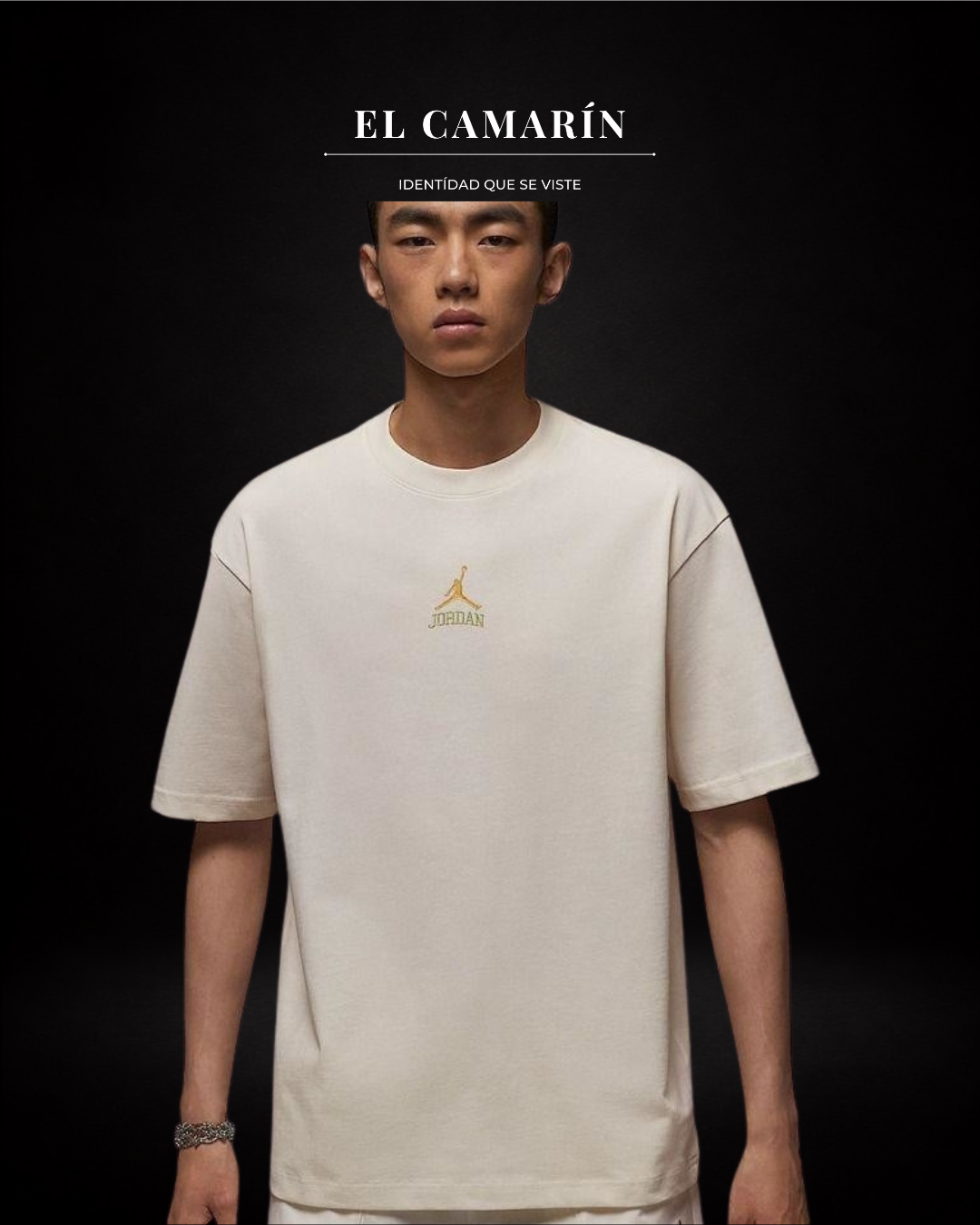 POLERA JORDAN DLX 85 - BLANCO CREMA