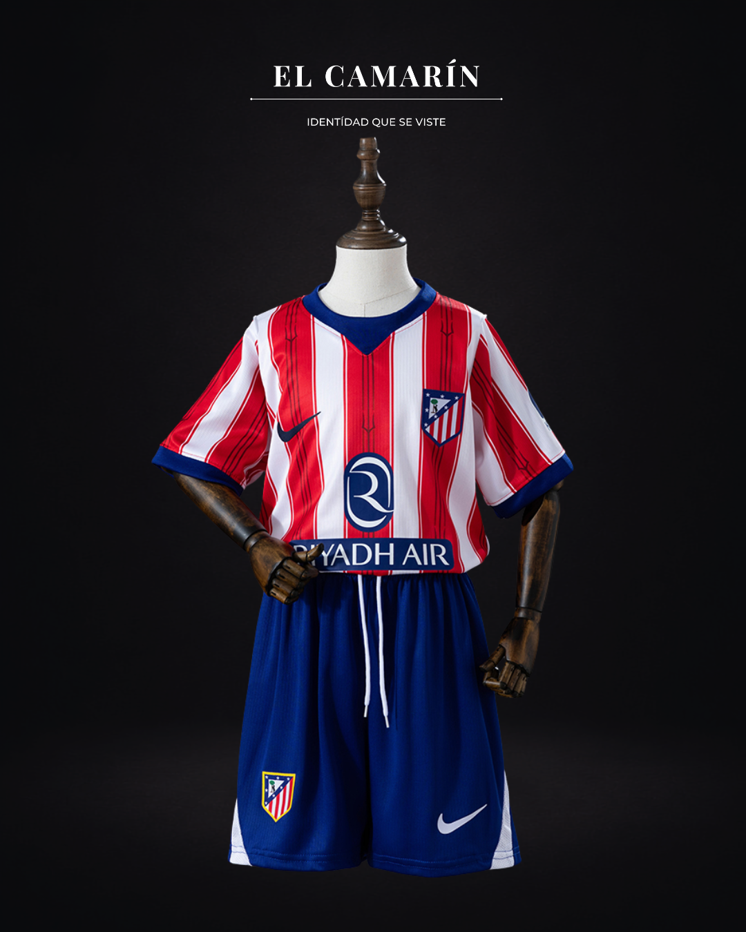 CONJUNTO NIÑOS ATLETICO MADRID 2026 LOCAL