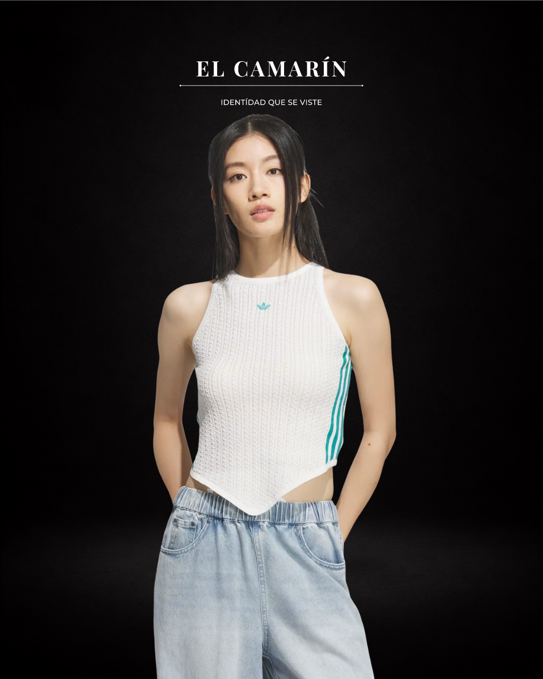 TOP ADIDAS ORIGINALS NEW CN TANK BLANCO