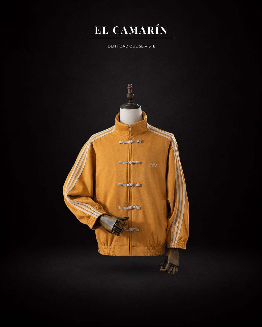 CHAQUETA CNY MOSTAZA