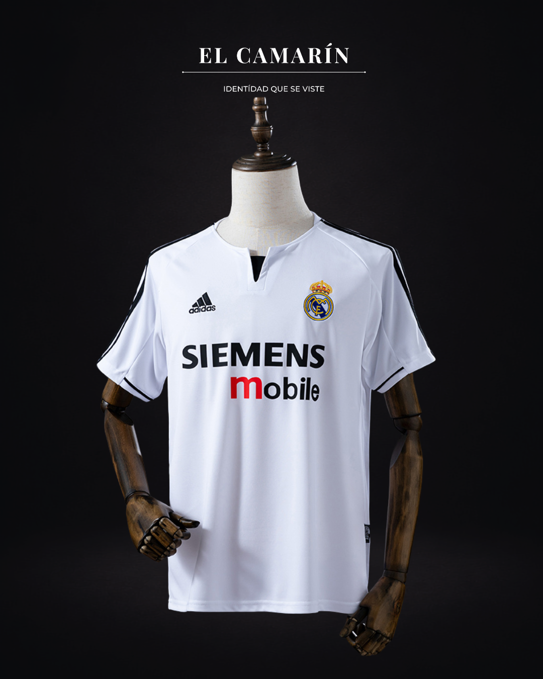 CAMISETA REAL MADRID 2003-04 LOCAL