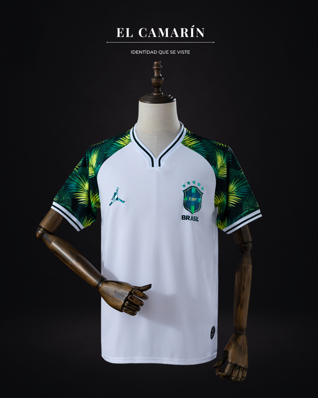CAMISETA BRASIL x JORDAN EDICION ESPECIAL