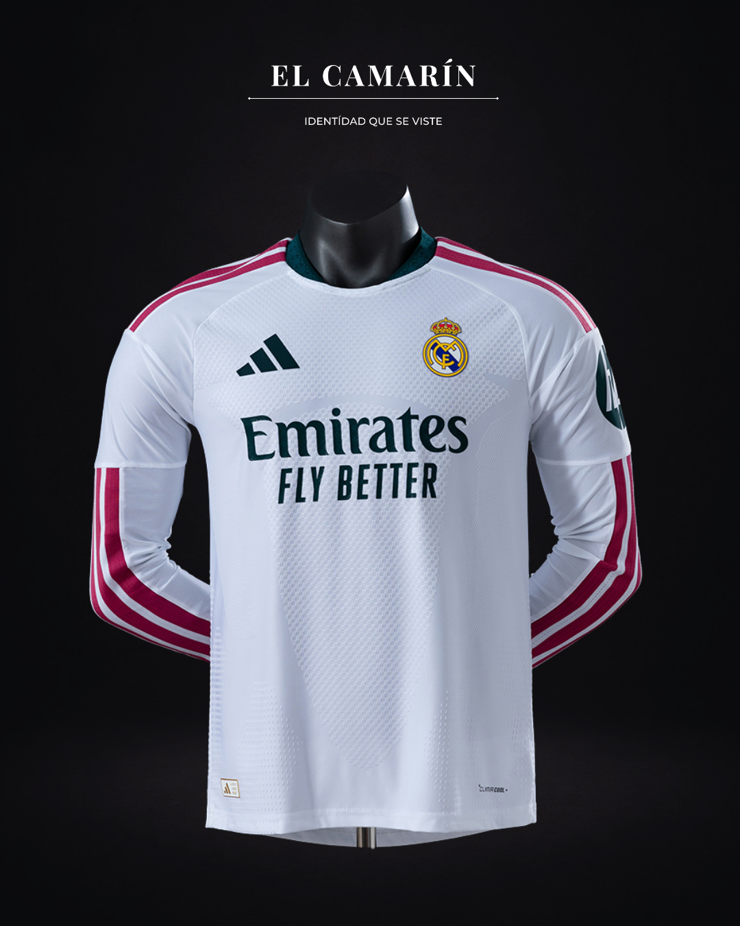 CAMISETA REAL MADRID 2026 LOCAL - M.LARGA