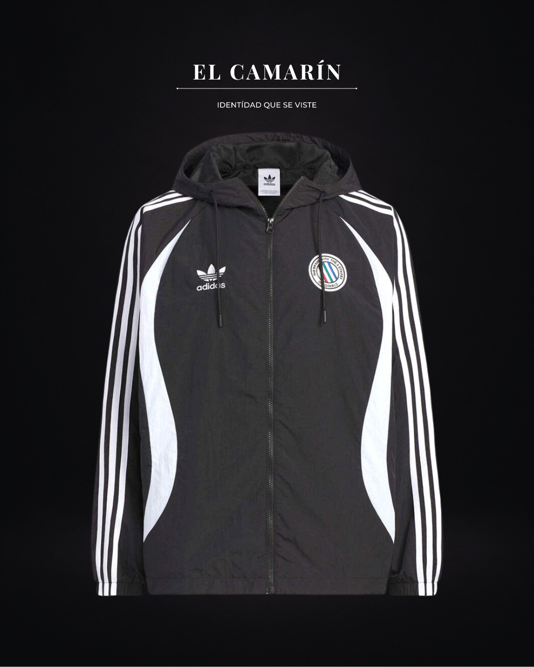 CHAQUETA ADICOLOR 24 HD - NEGRA